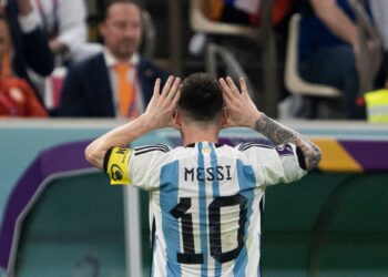Marker Guy Lionel Messi Excels In Goal Celebration