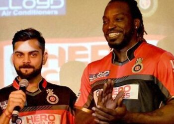 IPL 2023: Chris Gayle Dons Dancing Shoes, Virat Kohli Reacts As RCB Fans Greet Legends With A Star-Spangled Welcome