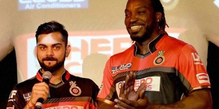 IPL 2023: Chris Gayle Dons Dancing Shoes, Virat Kohli Reacts As RCB Fans Greet Legends With A Star-Spangled Welcome