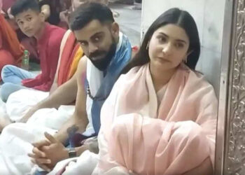 Virat Kohli And Anushka Sharma Pays A Visit To Mahakaleshwar Temple In Ujjain