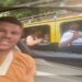 David Warner, The Australia Opener, Arrives In Mumbai For The One-day International Series And Takes A Car Selfie With Fans