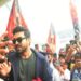 After Attending The Oscars, Ram Charan Returns To India, Where He Is Greeted By Fans At The Airport In Delhi