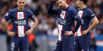 2022–2023 In Ligue 1: Lorient Stun 10-man 3-1 Win For Paris Saint-Germain