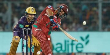 Nicholas Pooran’s Hits 58, But Kolkata Knight Riders Limit Lucknow Super Giants To 176-8 In IPL 2023