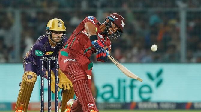 Nicholas Pooran’s Hits 58, But Kolkata Knight Riders Limit Lucknow Super Giants To 176-8 In IPL 2023
