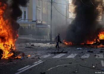 Russian Airstrikes In The Ukraine War Destroy And Injure Many People In Kiev