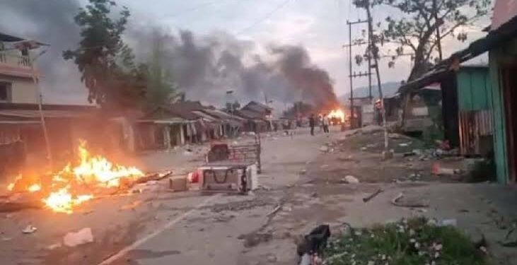 Kukis And Meiteis Clash in Shillong