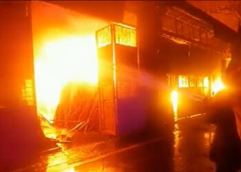 Massive Fire Breaks Out At A Furniture Factory In Pune, Maharashtra
