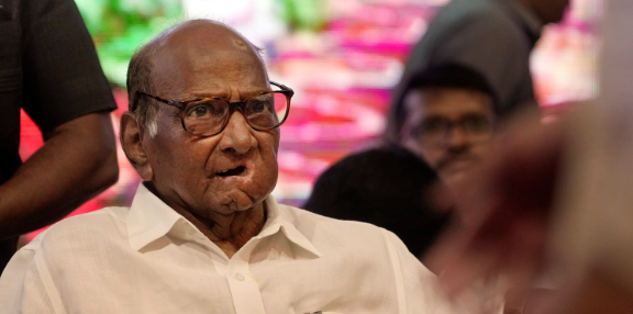 Sharad Pawar Steps Down As NCP Chief On Tuesday .