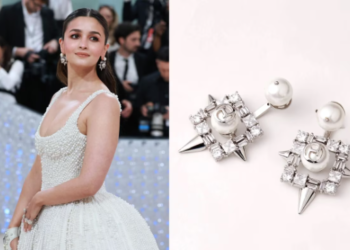 Alia Bhatt’s Jeweled Vegan Leather Glovelette From The 2023 Met Gala Was Made By Hand In Only 48 Hours
