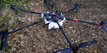 Another Pakistani Drone Carrying Drugs Is Shot Down By BSF Near The India-Pakistan Border