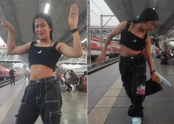 Watch: Internet Goes Crazy Over Girl Dancing To Leke Pehla Pehla Pyar At Mumbai Station