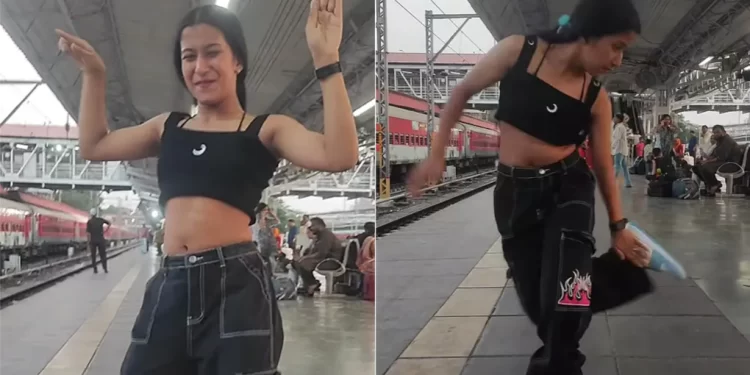 Watch: Internet Goes Crazy Over Girl Dancing To Leke Pehla Pehla Pyar At Mumbai Station