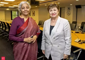 On The Margins Of The G7 Conference, FM Meets IMF MD Georgieva