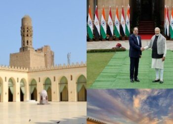 Today, PM Modi Will Go To Egypt’s Al-Hakim Mosque