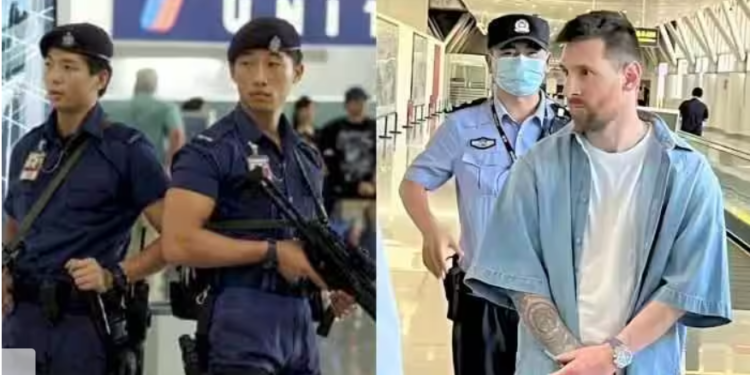 Messi Detained By Chinese Police At Beijing Airport: Surprising Video Goes Viral