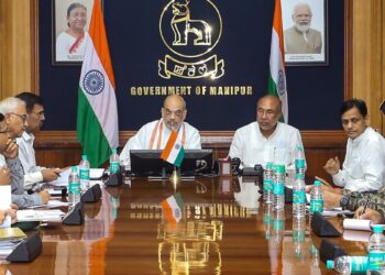 All-party Meeting On The Situation In Manipur Is Presided Over By Home Minister Amit Shah