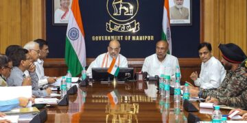 All-party Meeting On The Situation In Manipur Is Presided Over By Home Minister Amit Shah