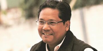 Conrad Sangma Of The NPP Emphasized The Need For A Healing Touch After Attending An All-party Meeting On Manipur