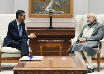 Google’s Sundar Pichai On Prime Minister Modi’s Plan For A Digital India: “Way Ahead Of Its Time”