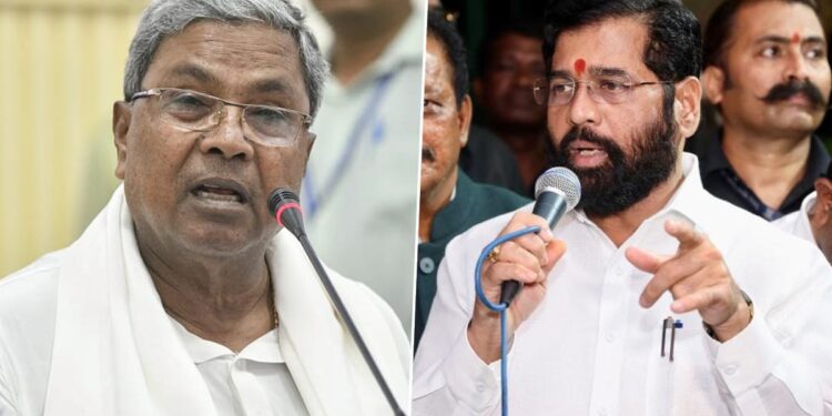 Karnataka CM Siddaramaiah Write A Letter To Maharashtra CM Eknath Shinde To Release Water In The Krishna And Bhima Rivers