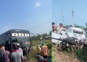 Terrible Road Accident In Chandrapur District Of Maharashtra, 5 People Died; 1 Seriously Injured