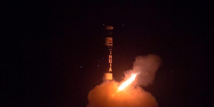 Big Achievement In The Defense Sector, Successful Flight Test Of New Generation Ballistic Missile Agni Prime