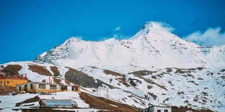 This Hill Station Is Best For Trekking-camping, Peak Is Covered With Snow