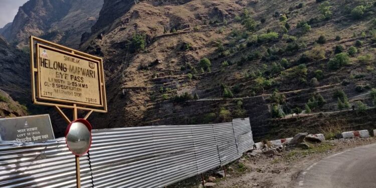 Joshimath: Construction Of The Helang Marwari Bypass Started Again, The Whole City Protested