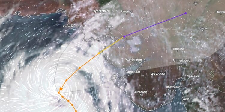 Cyclone Biparjoy Turns Into Very Severe Storm, Red Alert Issued For Coastal Areas Of Saurashtra And Kutch, Many Trains Canceled