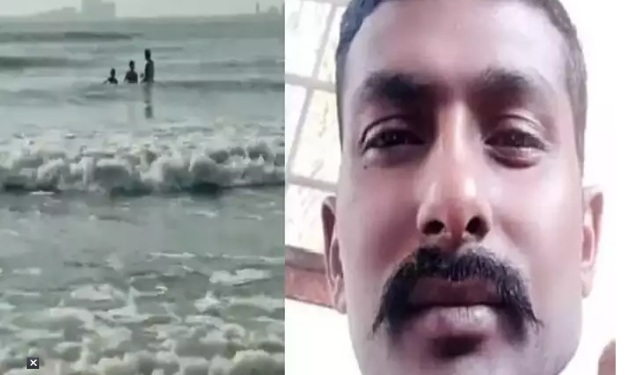 Children Drowning In Juhu Sea Saved By Police Constable, VIDEO Goes Viral