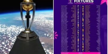 Schedule Of ODI World Cup To Be Held In India Released; 48 Matches Including Final Will Be Played At 10 Places