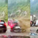 Massive Rock Crush On Nagaland National Highway Captured On Camera; 2 Dead, Several Injured