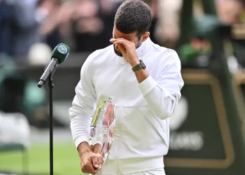 After Losing Against Carlos Alcaraz In The Wimbledon Final, Novak Djokovic Broke Down In Tears On The Court