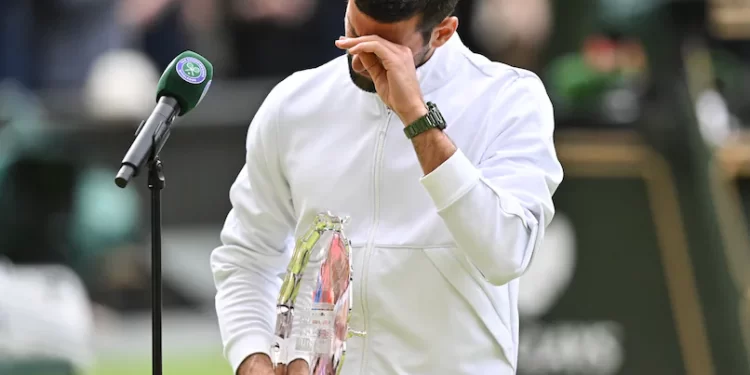 After Losing Against Carlos Alcaraz In The Wimbledon Final, Novak Djokovic Broke Down In Tears On The Court