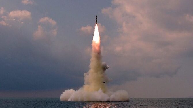 2 Ballistic Missiles Are Fired By North Korea In Retaliation For A US Nuclear-armed Submarine Entering South Korea