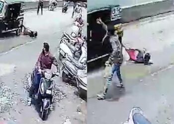 Auto-Driver Drags Woman For 200 Metres After Fight In Kohlapur, Maharashtra, As Captured On Camera