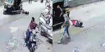 Auto-Driver Drags Woman For 200 Metres After Fight In Kohlapur, Maharashtra, As Captured On Camera