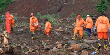 Maharashtra: Khalapur Landslide In Raigad Causes Many To Be Trapped, Killing Four; Death Toll To Rise