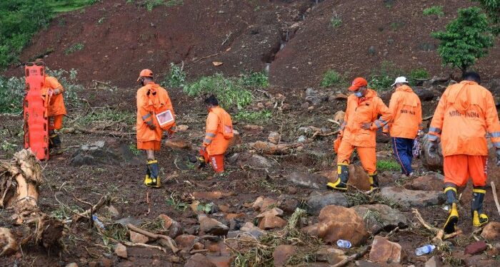 Maharashtra: Khalapur Landslide In Raigad Causes Many To Be Trapped, Killing Four; Death Toll To Rise