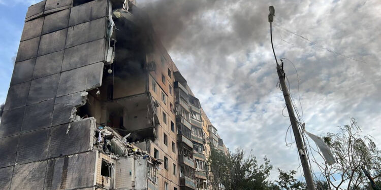 Russian Airstrikes On The City Of Kryvyi Rig In Ukraine’s Conflict Have Claimed Two Lives