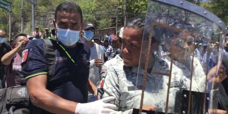 13 Security Personnel Were Held By Protesters In Mexico, However They Were Later Released