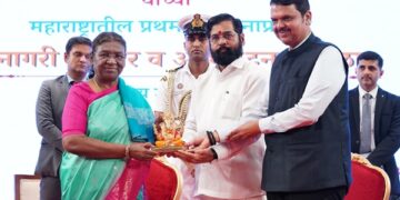 Maharashtra: In Mumbai, President Murmu Was Given A Civic Reception