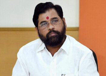 CM Eknath Shinde Meets With Sena Lawmakers To Allay Worries Over Ajit Camp Joining The Government In The Maharashtra NCP Dispute