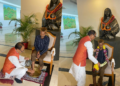 CM Shivraj Singh Chouhan Of Madhya Pradesh Visits The Victim Of The Sidhi Urination Incident And Washes His Feet