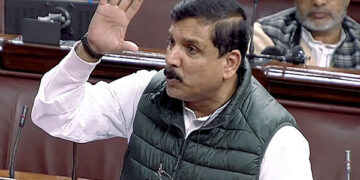 Sanjay Singh, An AAP Member, Has Been Suspended From The Rajya Sabha For The Remainder Of The Monsoon Session