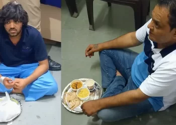 Father And Son Pair Taken To The Scene Of The Ahmedabad Car Crash