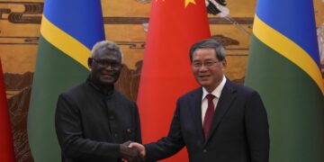 China And The Solomon Islands Sign A Deal To Increase Their Cooperation On “law Enforcement And Security Matters”
