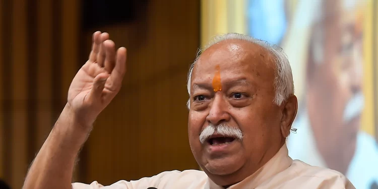 Bhagwat Travels To Varanasi For The International Temples Convention