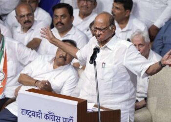 Sharad Pawar Addresses A Crowd In Chhagan Bhujbal’s District And Promises Not To Make The Same Mistake Again